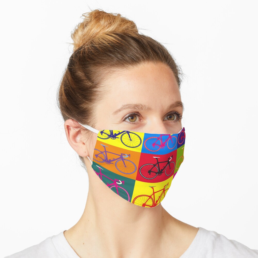 Bike Andy Warhol Pop Art Mask