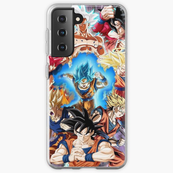 Goku all forms Samsung Galaxy Soft Case