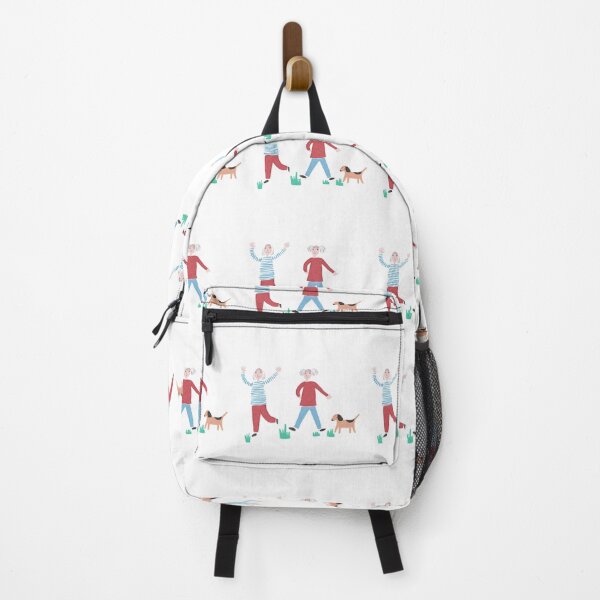 Item preview, Playing outside together with dog designed and sold by kinstory.