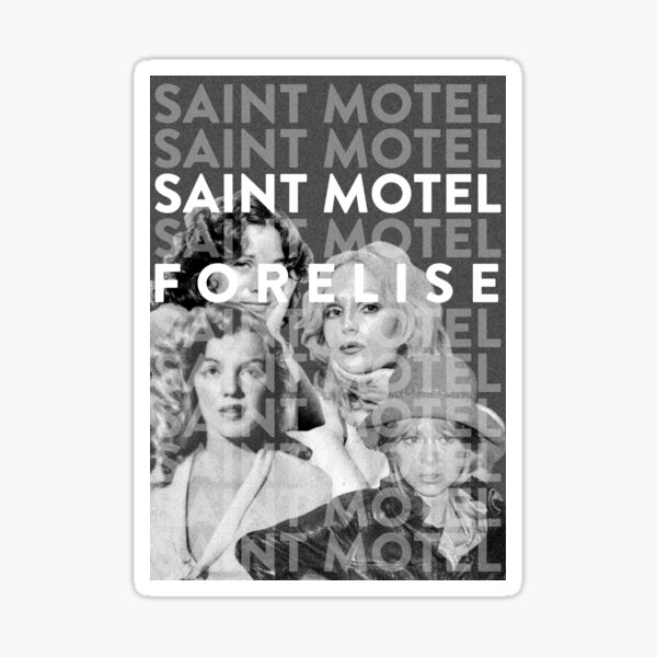 saint motel-for elise Sticker