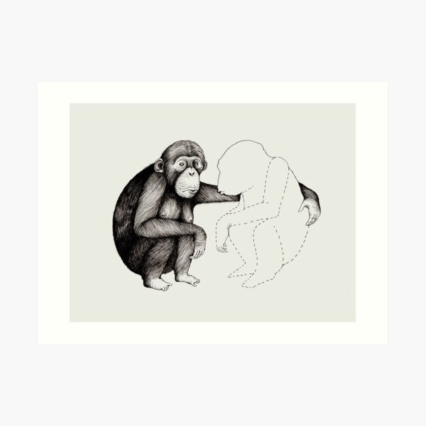 Gone Art Print