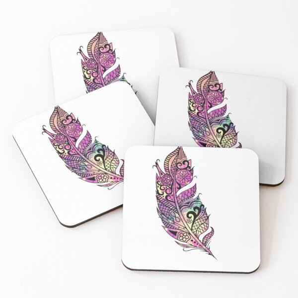 Item preview,  Elegant Feather Painting Graphic Design Art colors  designed and sold by tetyboom.