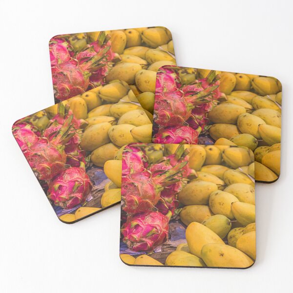 Item preview, Laos. Vang Vieng. Local Market. Mango and Dragon Fruit. designed and sold by vadim19.