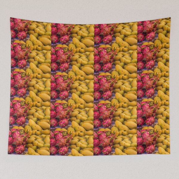 Item preview, Laos. Vang Vieng. Local Market. Mango and Dragon Fruit. designed and sold by vadim19.