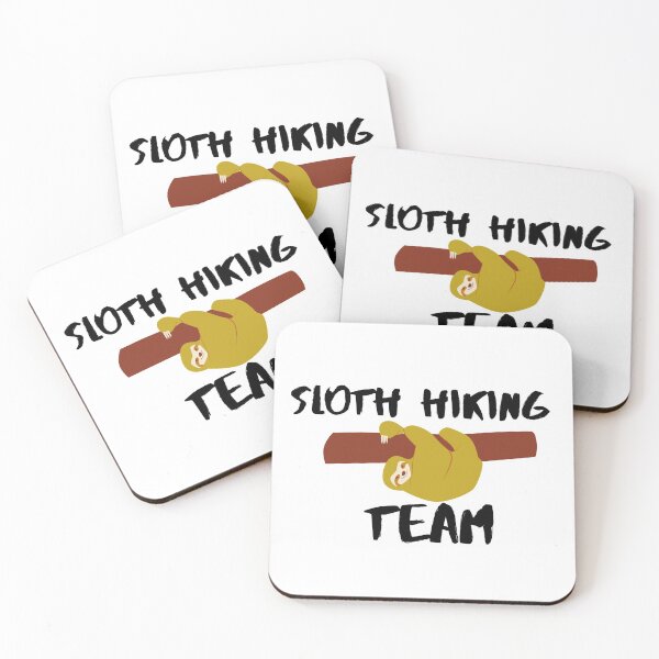 Item preview, Sloth Hiking Team  designed and sold by TheSummitHiking.