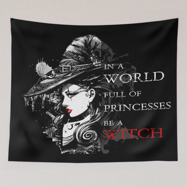 Item preview, In a world of princesses be a witch / Be a witch designed and sold by ChamodSachintha.