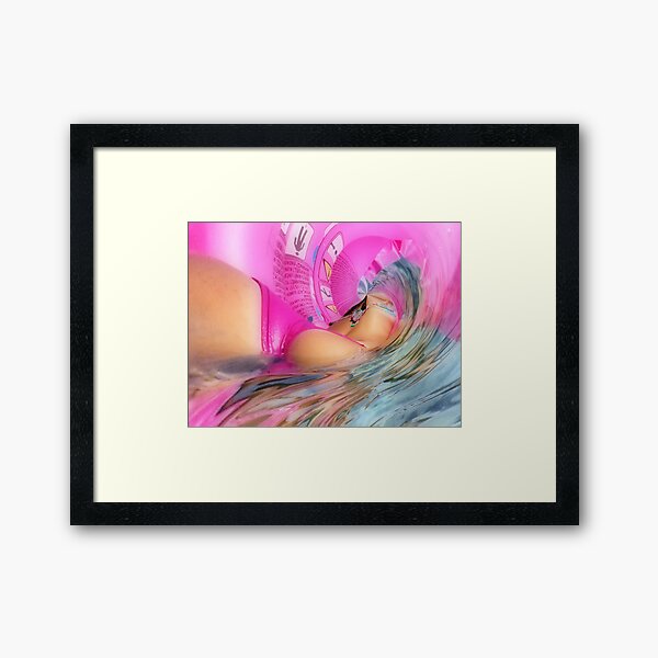 the curves of women 17 Framed Art Print