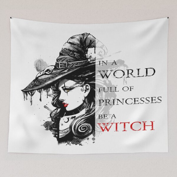 Item preview, In a world of princesses be a witch / Be a witch designed and sold by ChamodSachintha.