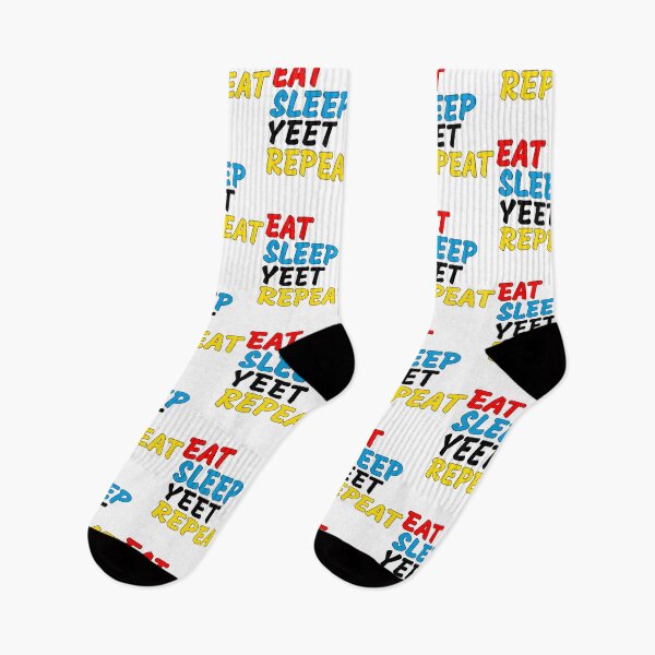 Item preview, Colorful Eat Sleep Yeet Repeat designed and sold by azmndesigns.