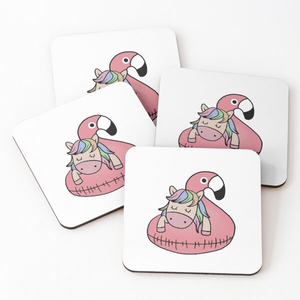 Item preview, Unicorn Flamingo Chillin designed and sold by Logiamerch.