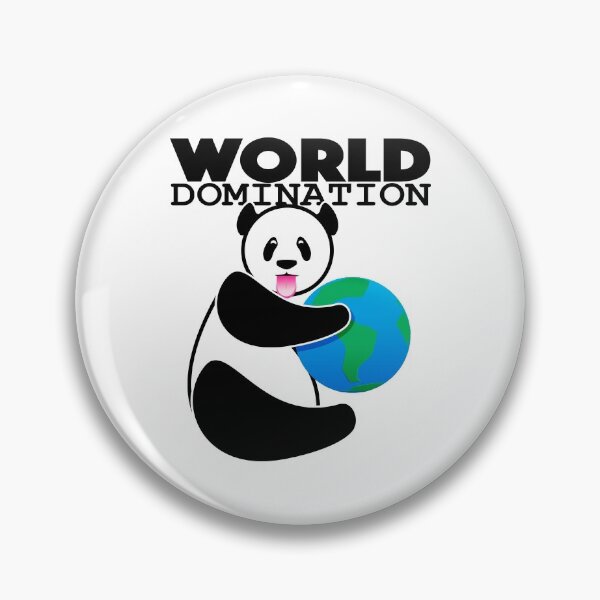 Item preview, Save the World From The Pandas Pandomination designed and sold by SobaWaveStudio.