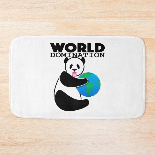 Item preview, Save the World From The Pandas Pandomination designed and sold by SobaWaveStudio.