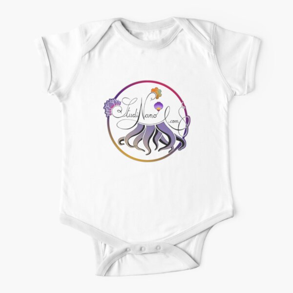 Logo Studinano Short Sleeve Baby One-Piece