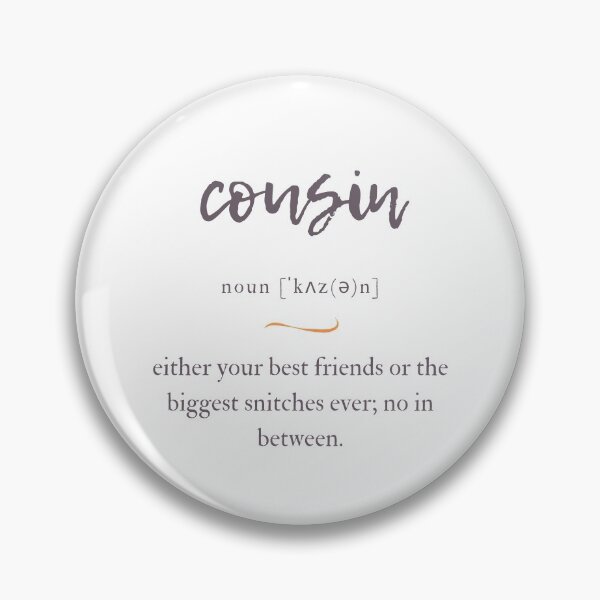 Item preview, Definition | cousin Dictionary Collection designed and sold by Designschmiede.