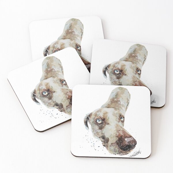 Item preview, Weimaraner Watercolour Edswatercolours Art designed and sold by EdsWatercolours.