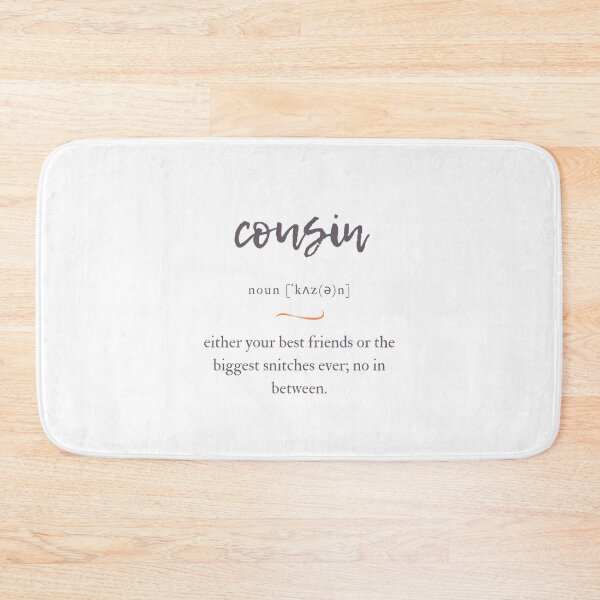 Item preview, Definition | cousin Dictionary Collection designed and sold by Designschmiede.