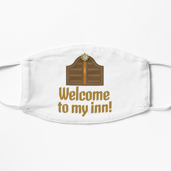 Hearthstone Tarven Door Innkeeper Welcome to my inn Mask