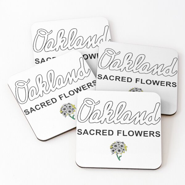 Item preview, OAKLAND Sacred Flowers - NFL designed and sold by Younes Ettali.
