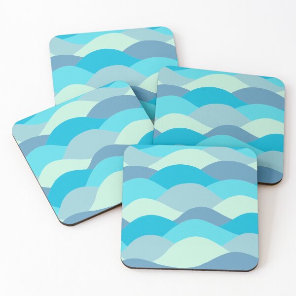 Item preview, Blue Wave Pattern designed and sold by oriennine.