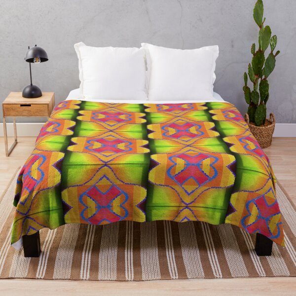 Item preview, Kaleidoscopic Pattern in Vibrant Red, Green and Yellow designed and sold by ibadishi.