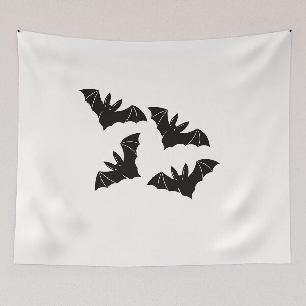 Item preview, Vampire bat Horror Black long eared bat designed and sold by OneTimeEngineer.