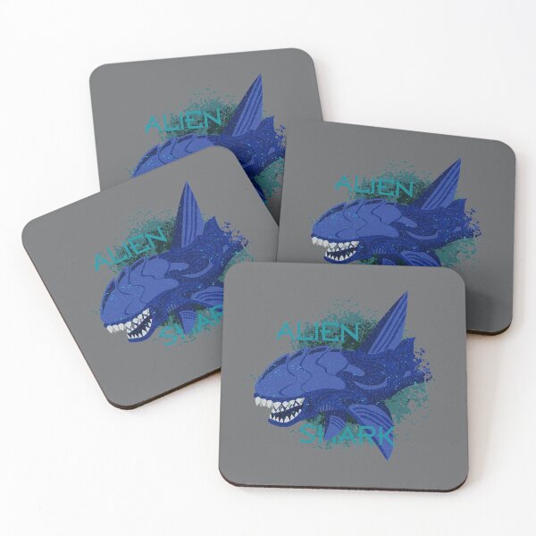 Item preview, Space Attack Shark Fish Mars Planet Alien UFO Interplanetary Gift Awesome Nice Unique designed and sold by TheAplus.