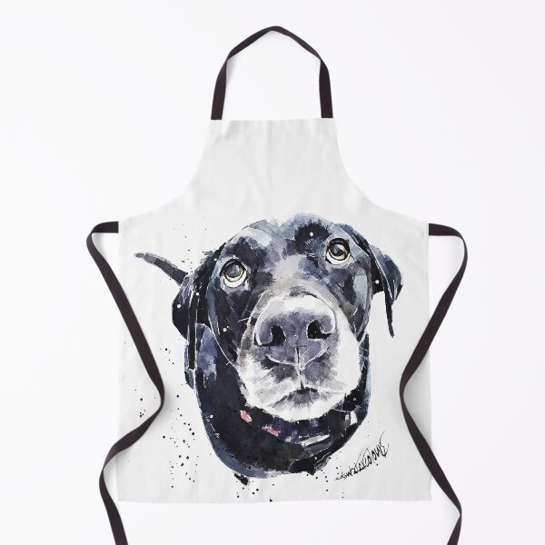 Item preview, Black Labrador Dog designed and sold by EdsWatercolours.