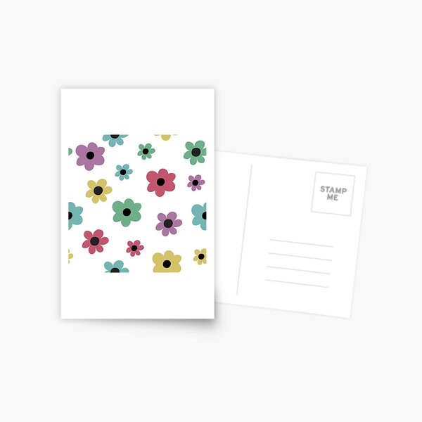 Flower Power Postcard