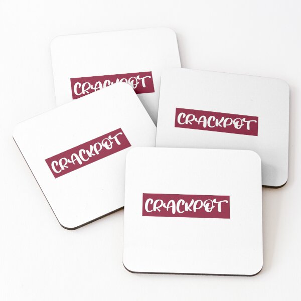 Item preview, Crackpot! just says it all!  designed and sold by AllGoodViBesCo.
