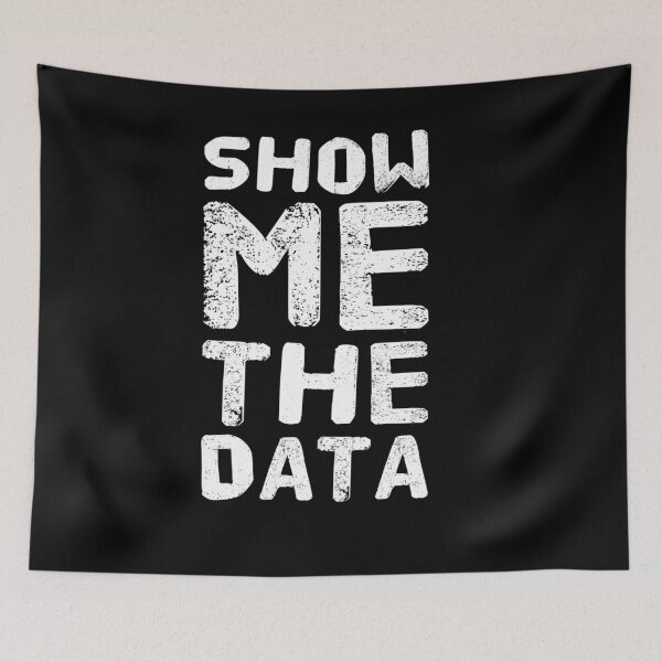Item preview, School Psychologist Gift Show Me The Data designed and sold by MillanMarketing.