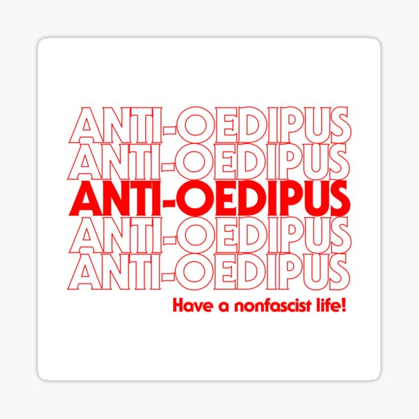 Artikel-Vorschau von Vielen Dank, dass Sie Anti-Ödipus, designt und verkauft von AcidHorizon.