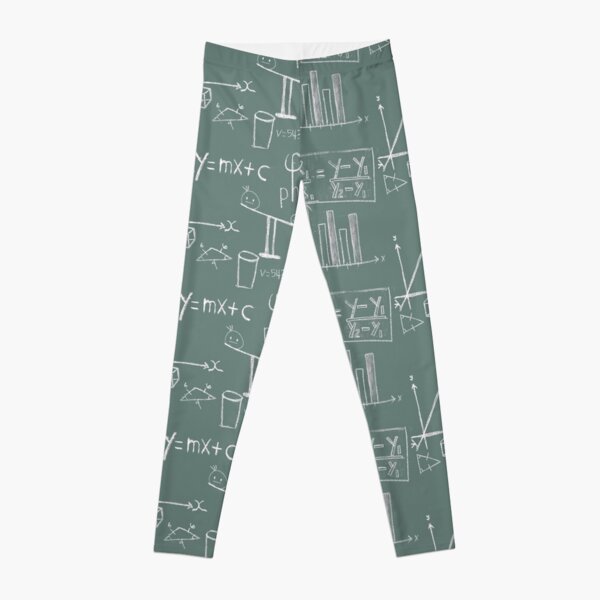 Chalkboard Math Leggings