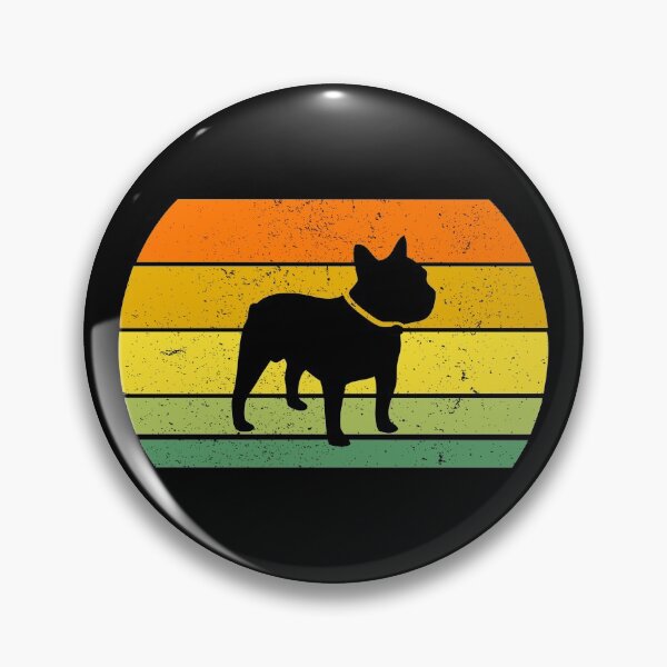 Item preview, Retro Vintage Sunset French Bull Dog designed and sold by jcorres.