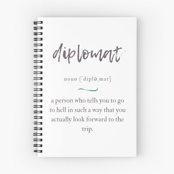 Artikelvorschau, Diplomat Definition | Dictionary Collection entworfen und verkauft von Designschmiede.