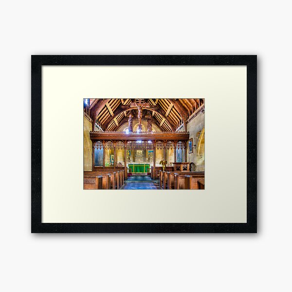 Item preview, St Michaels Church Inkpen designed and sold by MLP Fine Art.