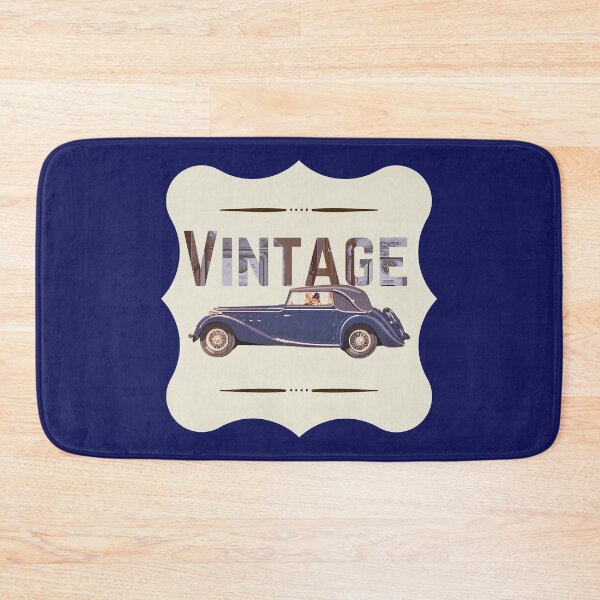 Item preview, Vintage in photographic text with classic car graphic designed and sold by FringyGingy.