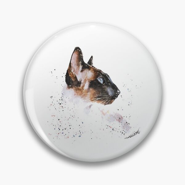 Item preview, Siamese Cat designed and sold by EdsWatercolours.