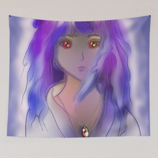 Item preview, Sad ghost girl cartoon designed and sold by CuisineCat.