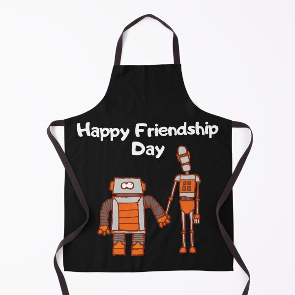 Artikelvorschau, Happy Friendship Day zitieren lustige Roboter entworfen und verkauft von OneTimeEngineer.