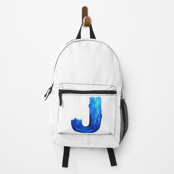 Item preview, Blue watercolor painted letter J designed and sold by Artsy Corner.