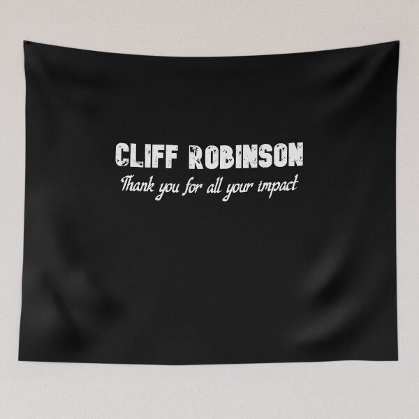 Item preview, Cliff Robinson, gracias por todo su impacto. designed and sold by Rokay Arts.