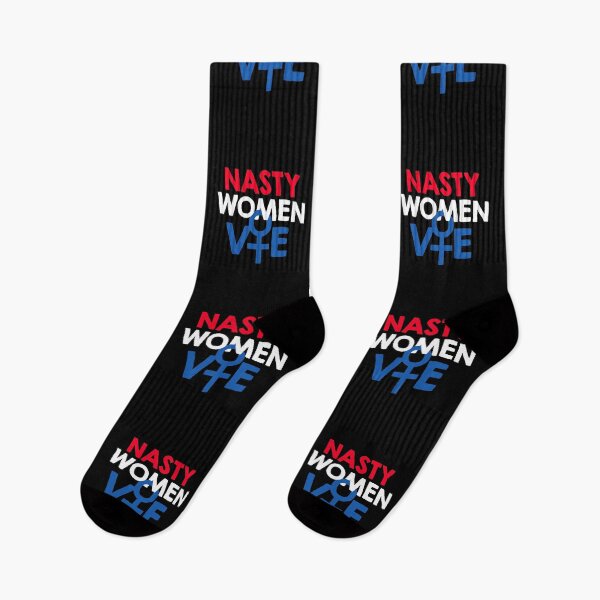 Item preview, Nasty Women Vote Women's Suffrage Logo designed and sold by TheTeeSupplyCo.