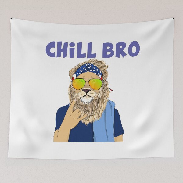 Item preview, Chill Bro. Youth, cool, funny gift idea designed and sold by ThommyBLN.