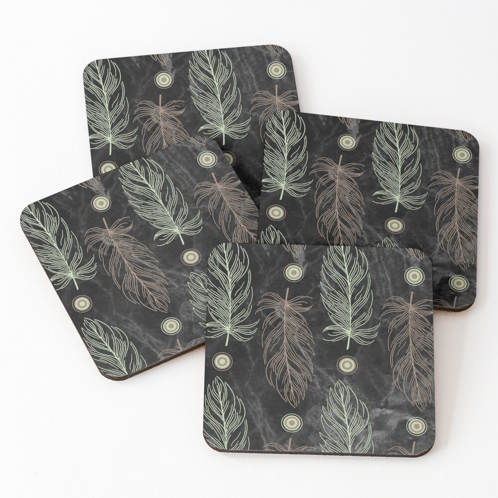 Item preview, Coasters (Set of 4) designed and sold by LuminousPattern.