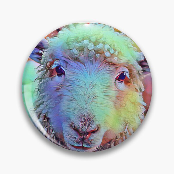 Artikelvorschau, Regenbogenschaf entworfen und verkauft von quechic.