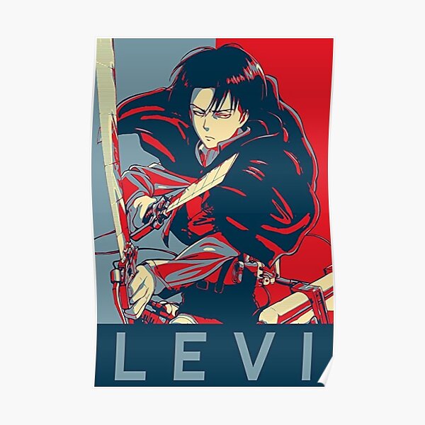 Chibi Posters Redbubble - levi decal roblox