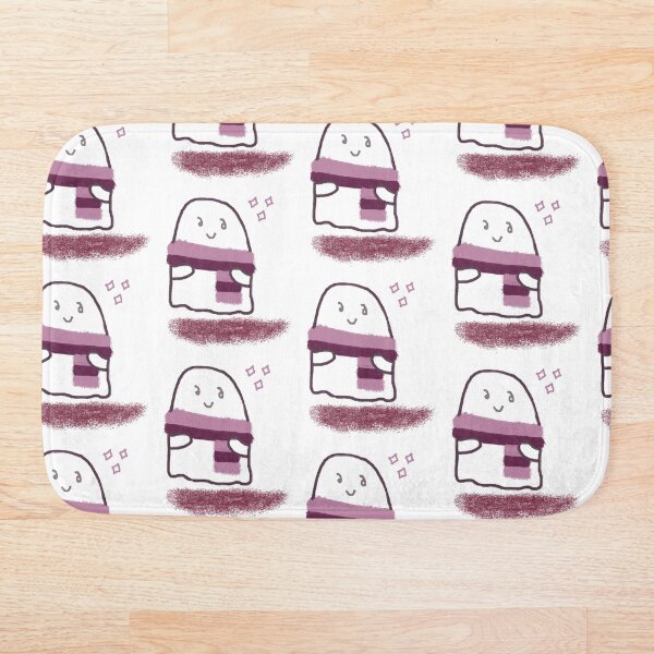 Item preview, Cute Ghost in Purple and Pink Fall Scarf designed and sold by HeyPixels.