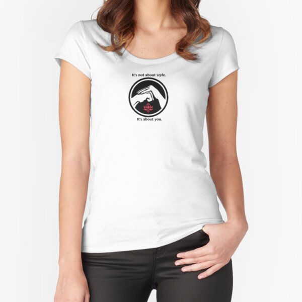 Item preview, It's not about style. (White background, small) designed and sold by Red Lotus  School of Movement.