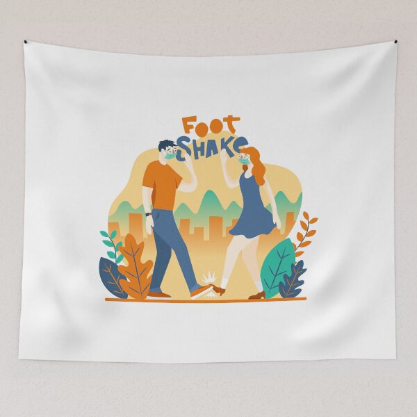 Item preview, Foot Shake seems to be a good alternative of handshake designed and sold by Palash Jain.