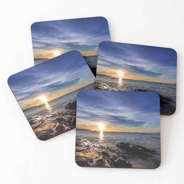 Item preview, Dramatic Sunset with local boat in Thailand designed and sold by photo123pro.